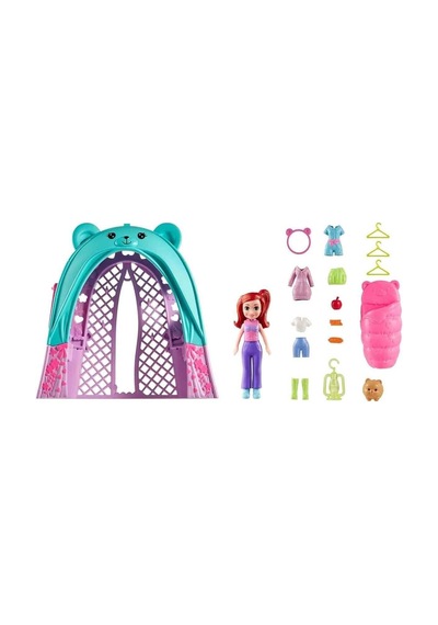 Polly Pocket Muhteşem Kamp Çadırı  Oyun Seti JCC31
