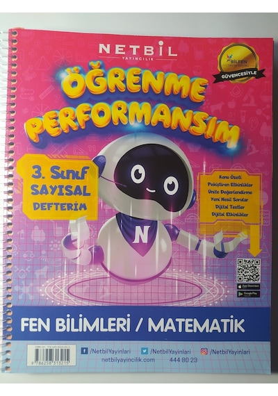 Netbil 3.Sınıf Sayısal Defterim Öğrenme Performansım