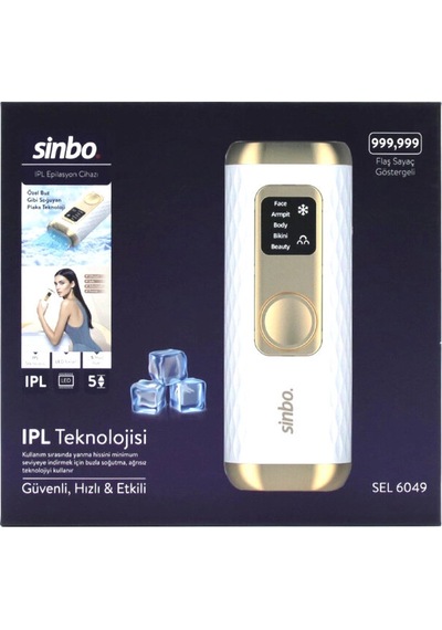 Ipl Buz Lazer Epilatör - Epilasyon Cihazı 5 Farklı Mod - Lcd Ekran Tüm Vücut Uygun Sel-6049 5468