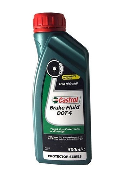 Castrol Brake Fluid Dot 4 - 0.5 Litre
