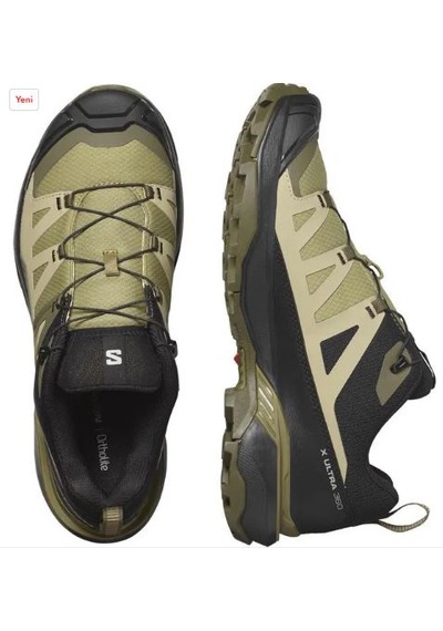Salomon X Ultra 360 Erkek Ayakkabı Haki - Siyah