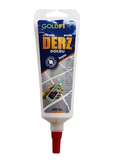 Silikonlu Derz Dolgu 380gr Beyaz Goldfix