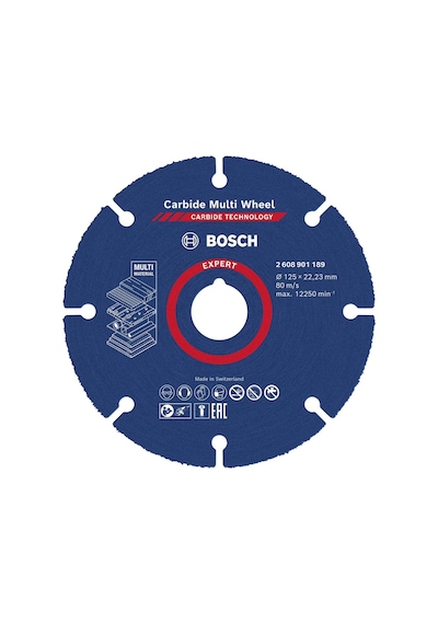 Bosch Expert Carbide Multi Wheel 125 mm, 22,23 mm Kesici Disk