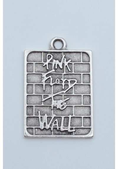 Pink Floyd The Wall Gümüş Kaplama Kolye Ucu Kod 1540 Gümüş
