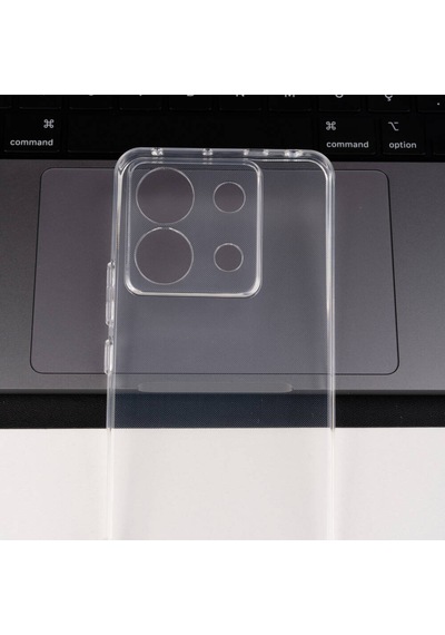 Kilifone - Redmi Note 13 Pro 5g Uyumlu - Kılıf Slim Fitt 2mm Anti Shock Silikon - Şeffaf