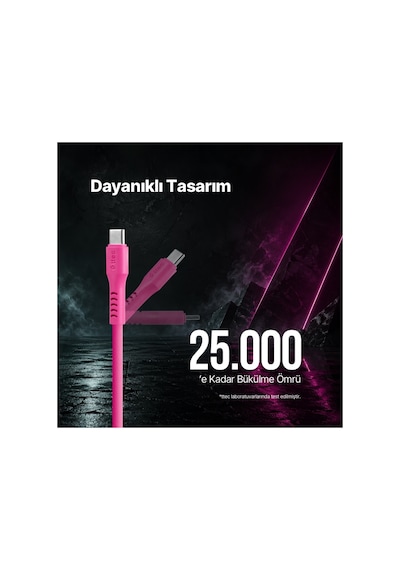 Ttec Usb-c - Usb-c 120cm 60w Pd/qc Hızlı Şarj/data Kablosu - 2dk59
