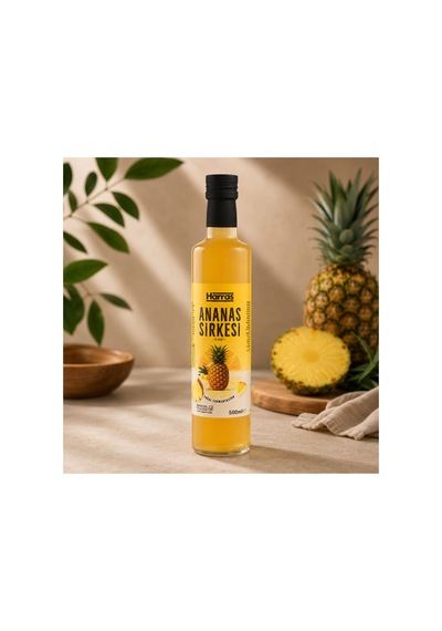 Ananas Sirkesi 500 Ml X 2 Adet Doğal Fermantasyon