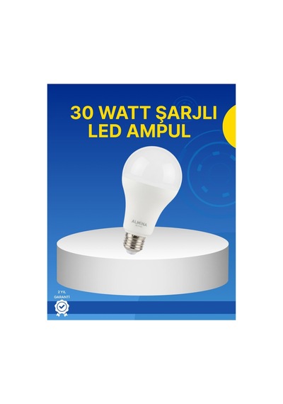 Ev Ve İş Yeri İçin Şarjlı Led Ampul - Karbul2747-4859 Renkli Renkli