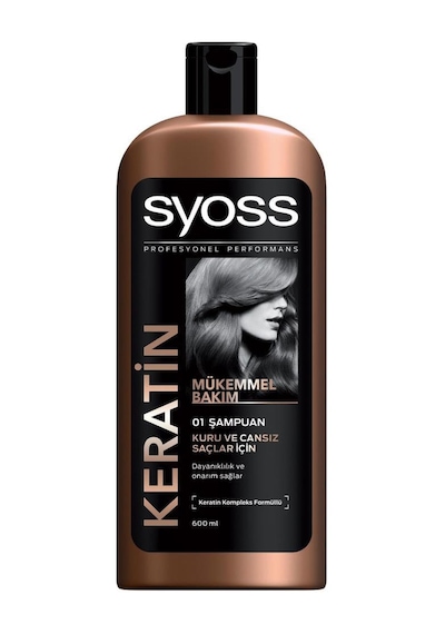 Syoss Keratin Mükemmelliği Şampuan 550 ML
