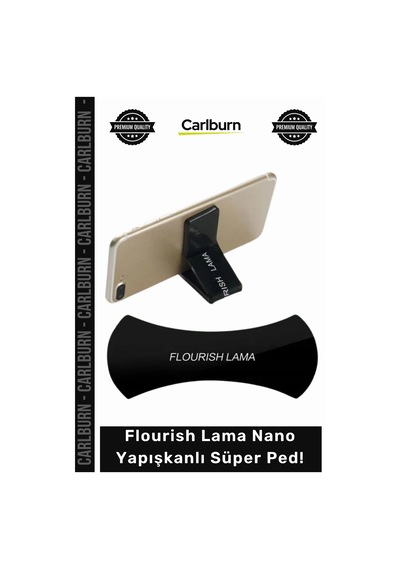 Özel Üretim Güçlü Jel Tutucu Yıkanabilir Nano Kauçuk Ped Flourish Lama Nano Yapışkanlı Süper Ped