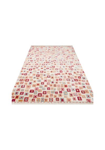 Eko Halı Zr 21 Beige Multy Modern Uşak Halısı Bej - Renkli