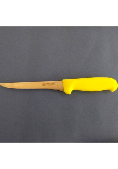 Heritagen Düz Sıyırma Bıçağı Kemiksiz Bıçak 15 CM Çok Renkli