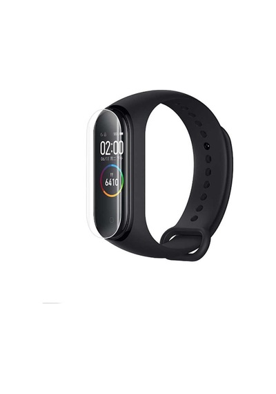 Xiaomi Mi Band 3 4 Full Ekran Nano Saat Koruyucu Narr Tpu-Renksiz
