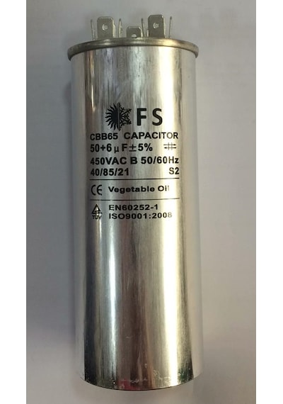 50+6 Uf Kapasitör - Kondansatör