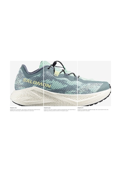 Salomon Aero Glide 4 Grvl L47175700 Patika Koşu Ayakkabısı Unisex Spor Ayakkabı Yeşil