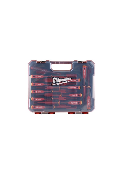 Milwaukee 4932479095 1000v İzoleli Vde Tri Lobe Tornavida Seti 12 Parça