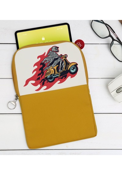 Bk Gift Motorcu Iskelet Tasarımlı Taşınabilir Koruyucu Tablet Kıl (531952848)