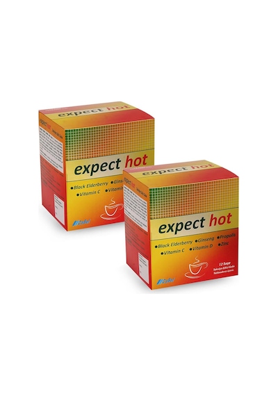 Expect Hot Kara Mürver Propolis 12 Saşe (2 Adet)