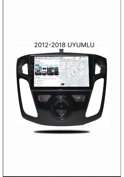 Snp Serisi Ford Focus 3 4 Uyumlu 9" Multimedya Android Teyp 4-64 Gb + Kamera li 9"
