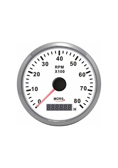 Devir Göstergesi 8000 Rpm Beyaz