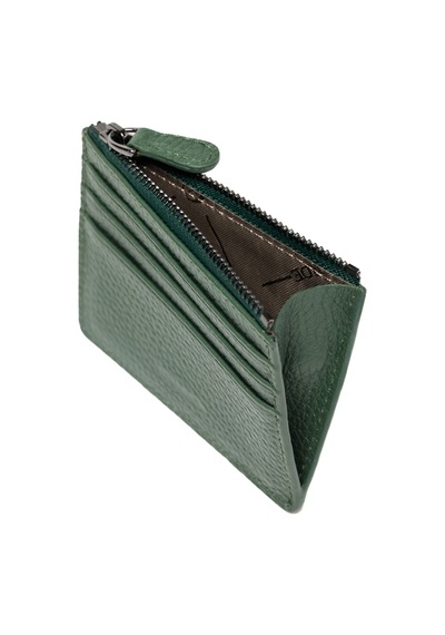 Flother Timsah Yeşili Cüzdan & Kartlık Unisex 820 Grande Deri Cüzdan Kartlık Yeşil