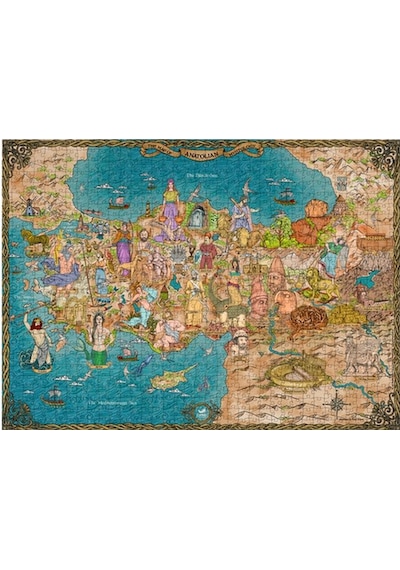 Gürbüz Yayınları Anadolu Mitolojisi Puzzle 1000 Parça