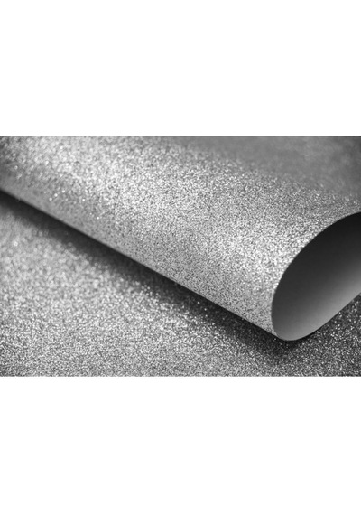 Simli Karton 50x70 Cm 5 Adet 250 Gr. Gümüş