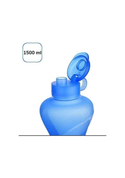 1500ml Kapasiteli Sporcu Tipi Suluk Pratik El Matarası
