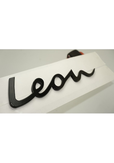 Seat Leon Uyumlu Siyah Abs 3m 3d Bagaj Yazı Logo Ürün
