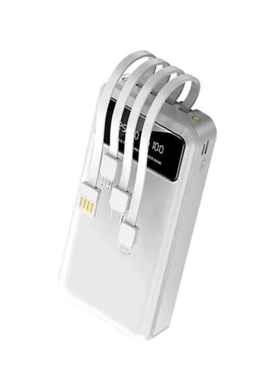4 Çıkışlı 20.000 Mah Powerbank Taşınabilir Çoklu Giriş - Çok Renkli