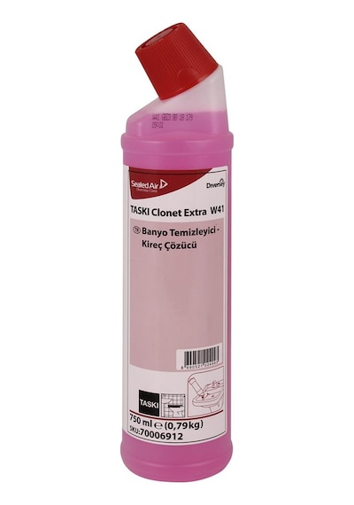 Diversey Taski Clonet Extra W41 Banyo Temizleyici Ve Kireç Çözücü 6 x 750 ML