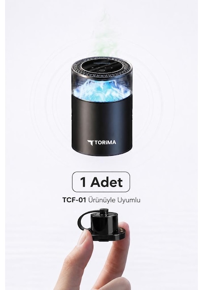 Araç İçi Aroma Difüzörü Tcf20 Northern Cedar Yedek Koku Kartuşu Tcf01 Uyumludur