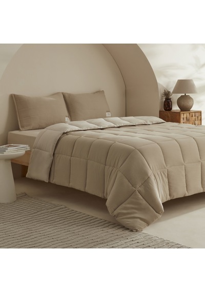 Karaca Home Relax Tek Kişilik Comfort Set/uyku Seti Bej Bej
