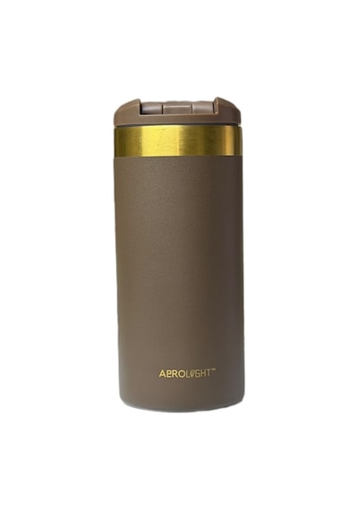 Stanley The Aerolight Transit Bottle 12 Oz 0,35 Lıtre Termos - Espresso Gold Kahverengi