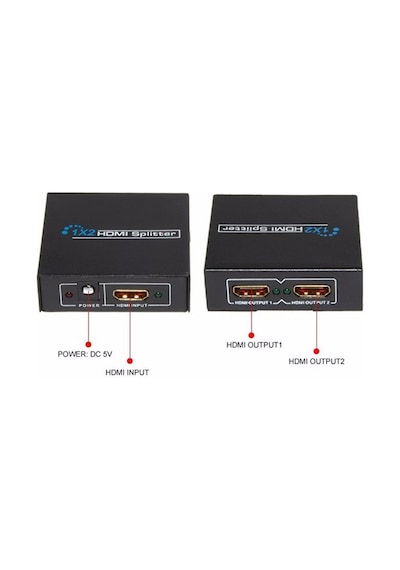 2 Port Hdmi Splitter 4571P Switch Çoklayıcı Çoğaltıcı Çoklu Çokla