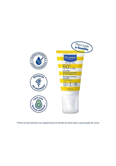 Mustela Güneş Sütü Spf50 40ml