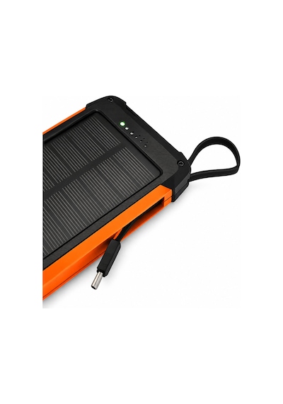 3'ü 1 Arada Solar Powerbank Turuncu