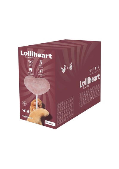 M-pets Lolliheart Pancarlı Kedi Ödülü 4gr 15li Koli