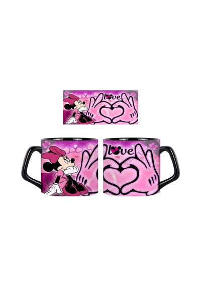 Minnie Mouse Kupa Bardak Tek Adet 0327 Çok Renkli