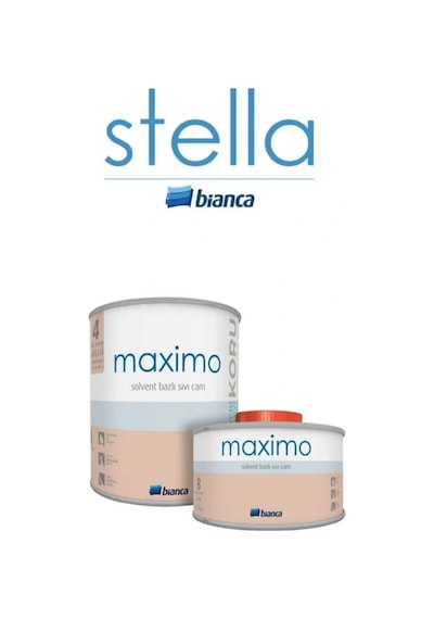 Stella Maximo Solvent Bazlı Sıvı Cam İpek Mat Diğer