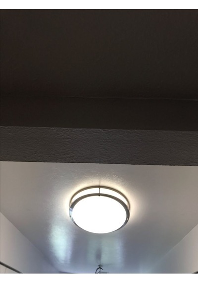 Elektrikle Çalışır Radar Sensörlü Karanlıkta Hareket Gördükçe Yanar 24 Watt Modern Tasarım Led Aplik Beyaz - Siyah