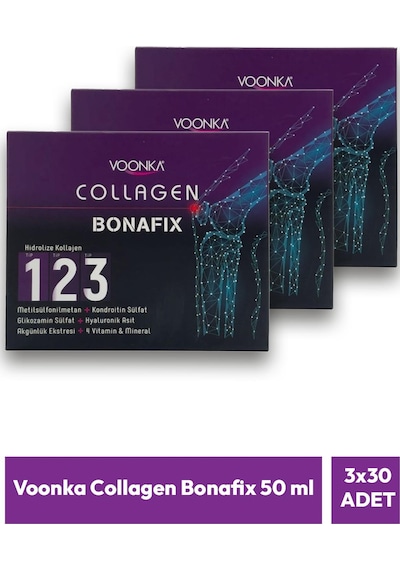 Voonka Collagen Bonafix 50 Ml - 30 Adet 3 Adet