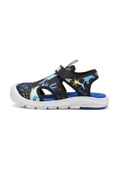 Puma Fun Racer Çocuk Sandalet 401693 01 Siyah