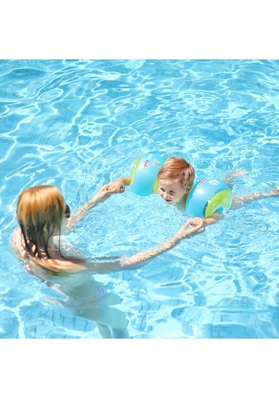 Swimbobo Yüzme Yardımcısı Kolluk Şişme Kolluk Deniz Kolluğu S Mavi Çok Renkli