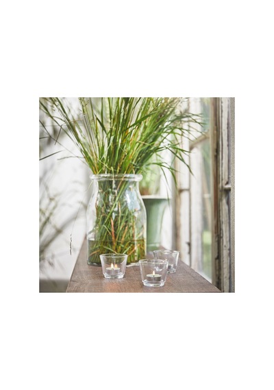 Ikea Hedersam 30'li Tealight Mum 3,8 X 3 Cm Koyu Yeşil