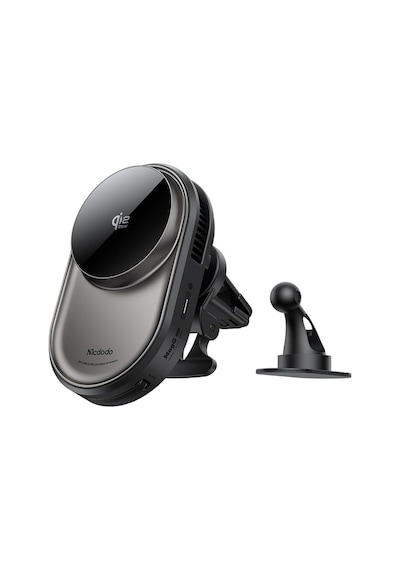 Ch-8400 Magq Ultra 25w Tec Soğutmalı Qi2.2 Araç İçi Kablosuz Geri Çekilebilir Kablolu Araç Şarj Cihazı