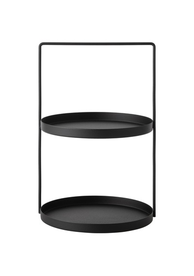 Mudo Home Kare Siyah Metal Düzenleyici