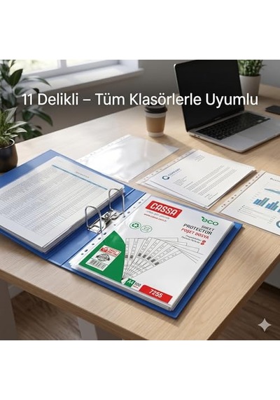 Poşet Dosya Eco 30 Mikron 100'lü Paket 1