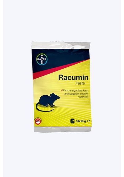 Racumin Fare ve Sıçan İlacı Pasta 10 x 10 CM