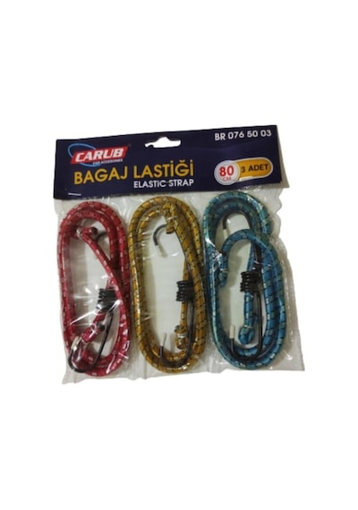 Carup Carub Bagaj Ahtapotu Bagaj Lastiği 3'lü Set
